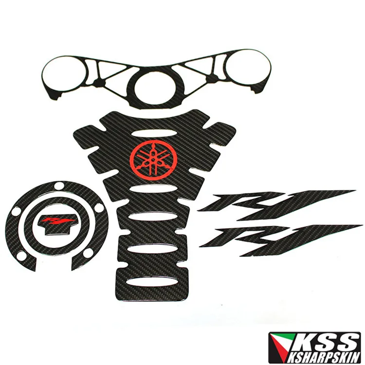 3D ADESIVI наклейка эмблема защиты Танк Pad Cas cap Fit YAMAHA YZF R1