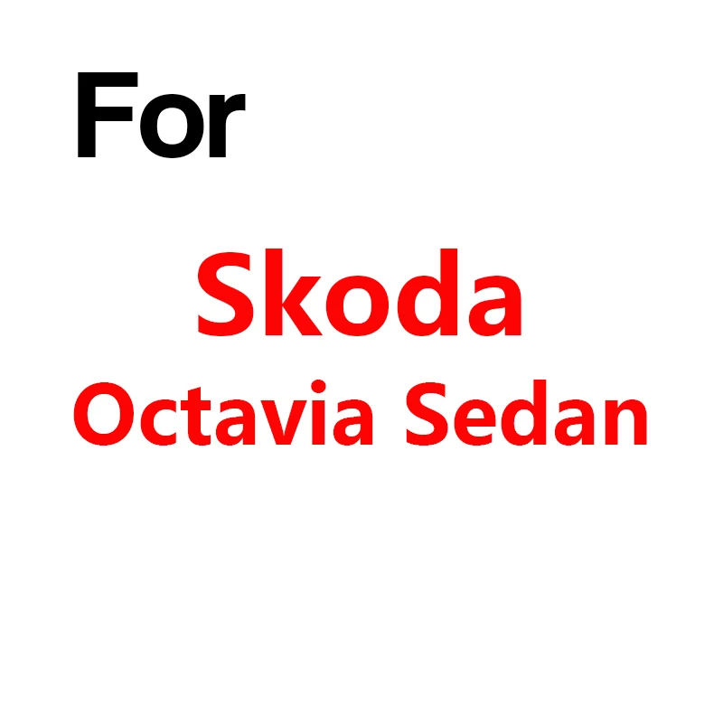 For Skoda Octavia Buildreamen2 автомобильный чехол Авто наружный анти-УФ Защита от солнца Дождь Снег устойчивый к царапинам чехол для Skoda Citigo Rapid Superb Octavia - Название цвета: For Skoda Octavia