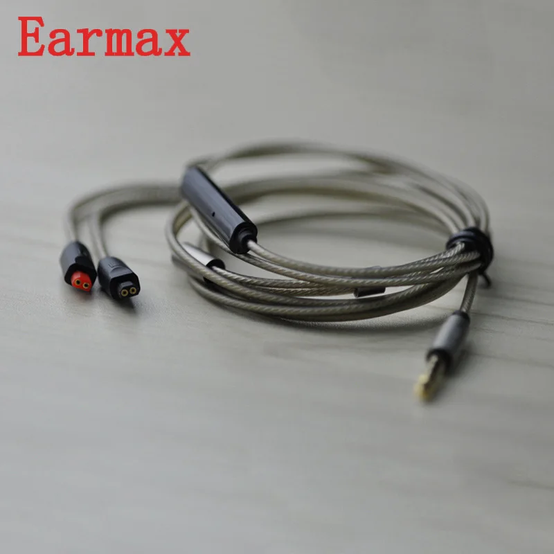Earmax замена кабеля для Sennheiser-HD25 HD25-1 HD25-1 II HD25-C HD25-13 HD 25 наушников аудио кабель с 6,3 штепсельной вилки