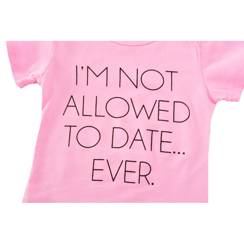 SOSOCOER/комбинезон для маленьких девочек модная одежда с буквенным принтом