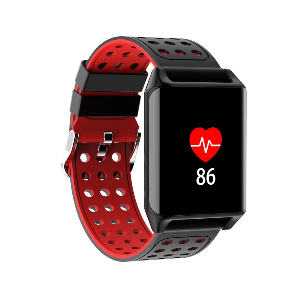 FORCA R11 умный Браслет Часы сердечного ритма крови Давление монитор Смарт OLED Цвет