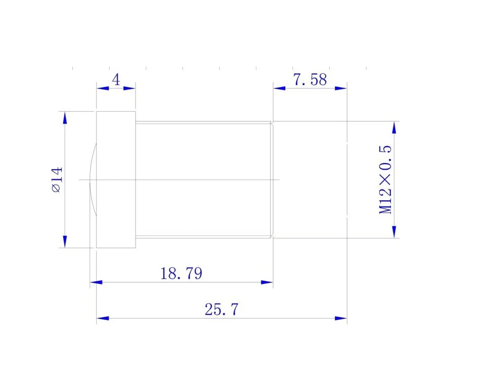 Камера видеонаблюдения 1/2.5 &quotF1: 2 0 фиксированная диафрагма инфракрасная съемка 12