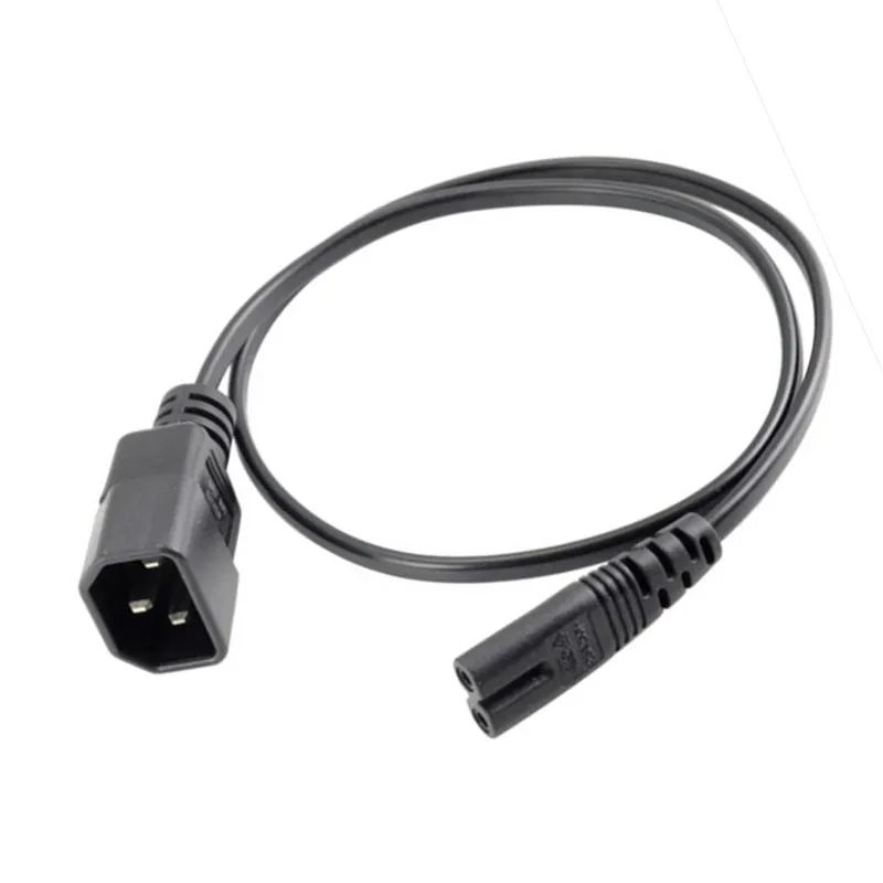 Короткий 30 см PDU UPS шнур питания IEC 320 C14 к C7 c7 для Android мобильных телефонов планшетов