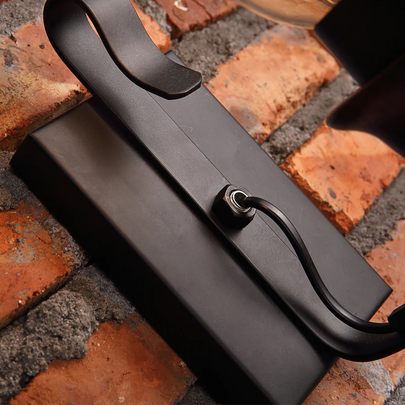 

Retro Wall Lamp loft industrial personalized restaurant Iron aisle wall light for bedroom bar cafe