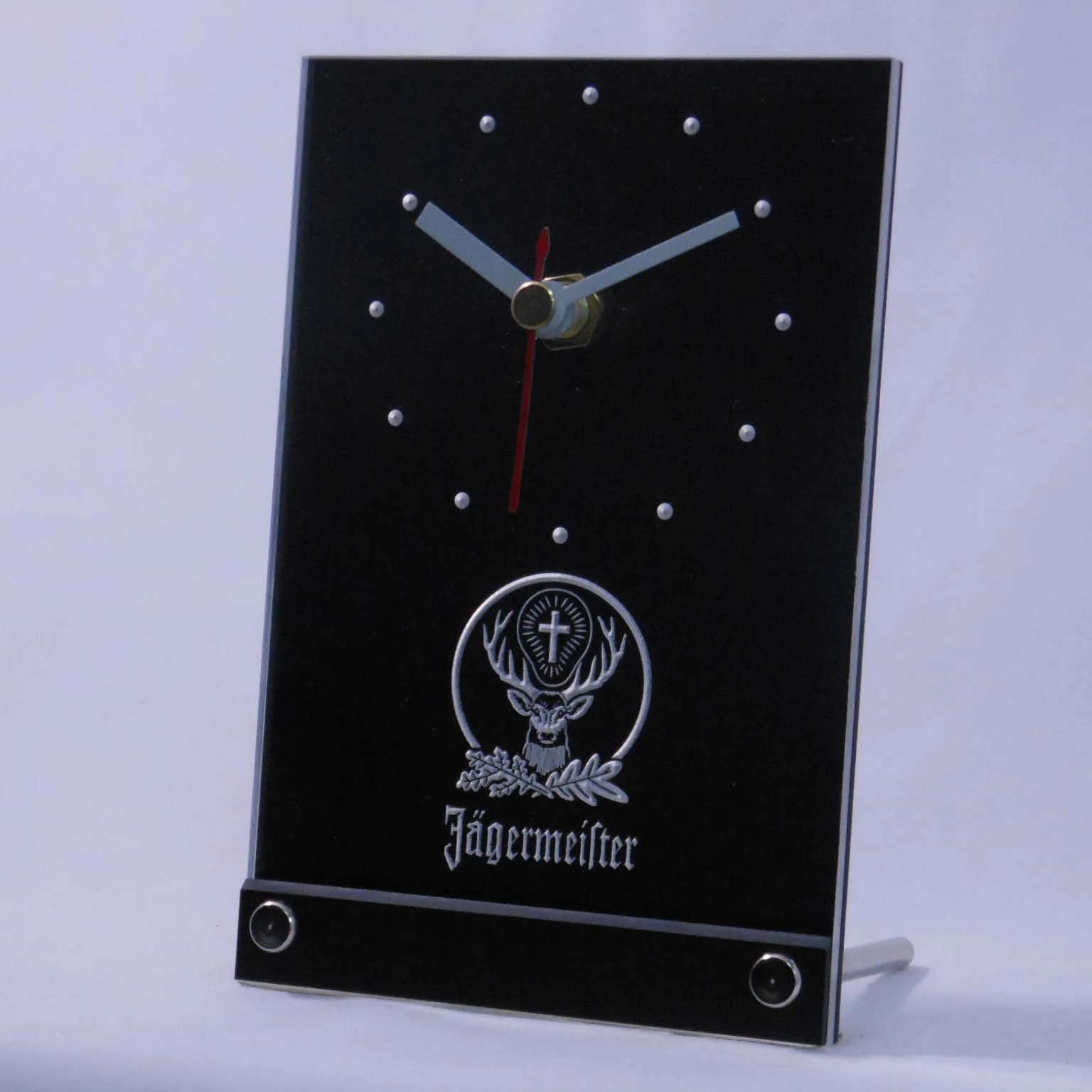 Tnc0572 Jagermeister 3D светодиодный ные настольные часы | Дом и сад