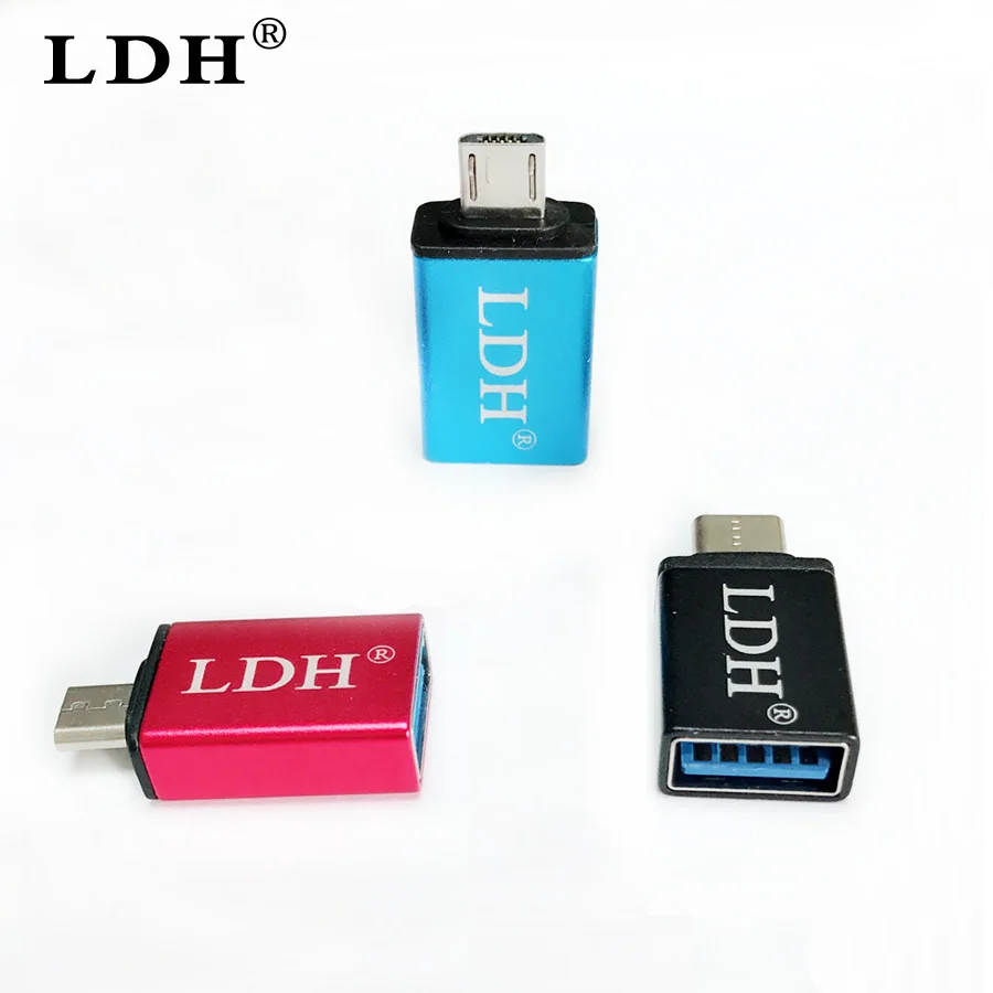 LDH V8 Micro USB 2 0 к OTG адаптер конвертер для мобильных телефонов|Переходники и