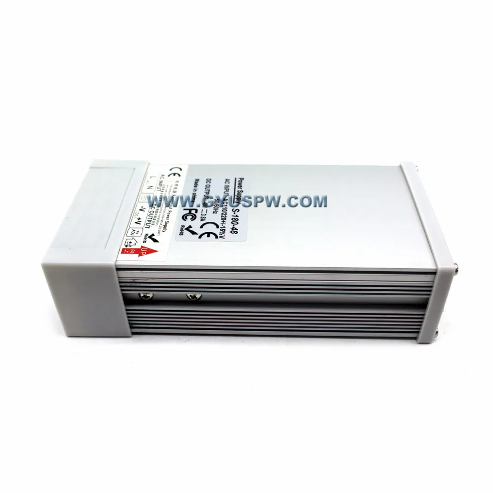 Водонепроницаемый DC48V 3.8A 180 W переключатель питания драйвер AC110 220 v к DC 48 V открытый