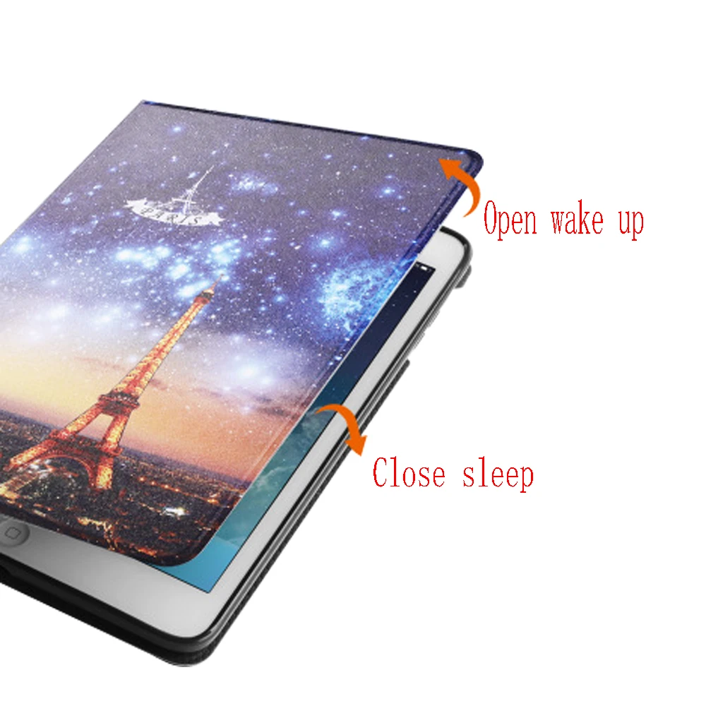 Чехол KAIBASSCE для iPad Mini 1 2 3 4 7 9 дюйма мягкий силиконовый чехол планшета с рисунком