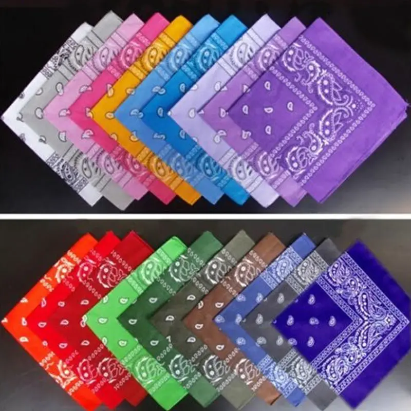 Бандана унисекс для мужчин и женщин хлопковая двухсторонняя Байкерский