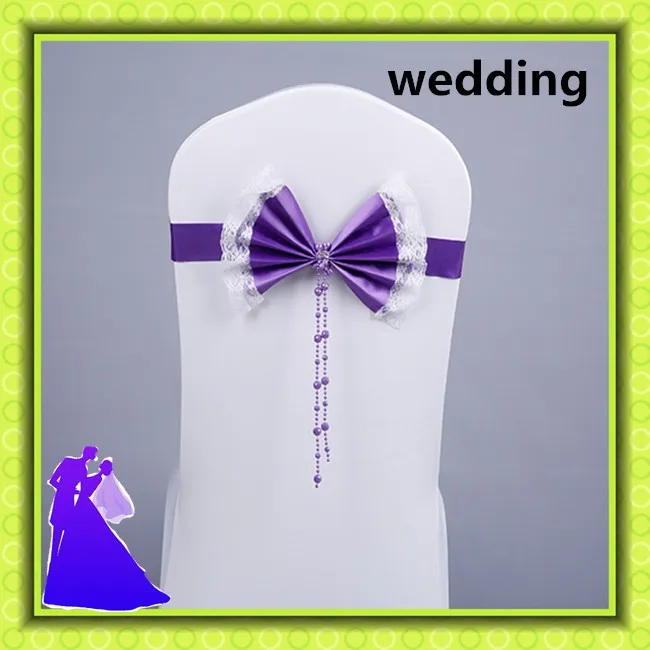 Marious Фирменная Новинка поступление кожа Свадебные Стул sash Банкетный