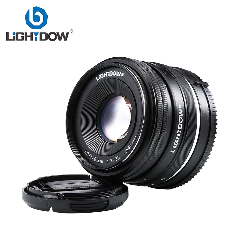 Ручной объектив Lightdow 35 мм F1.7 для Sony E Mount NEX 3 3N C3 5 5N 5R 5T 6 7 A6500 A6300 A6000 A5100 A5000 A3000 A3500|manual