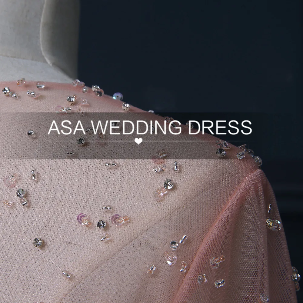 2019 Pink Prom Dresses Long Prom Dresses Long Sleeve See Through Tulle Prom Dress vestido de festa Luxurious Evening Gowns