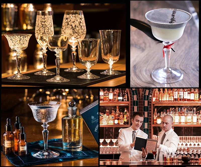 Бокал для коктейлей es Martini стеклянный бокал