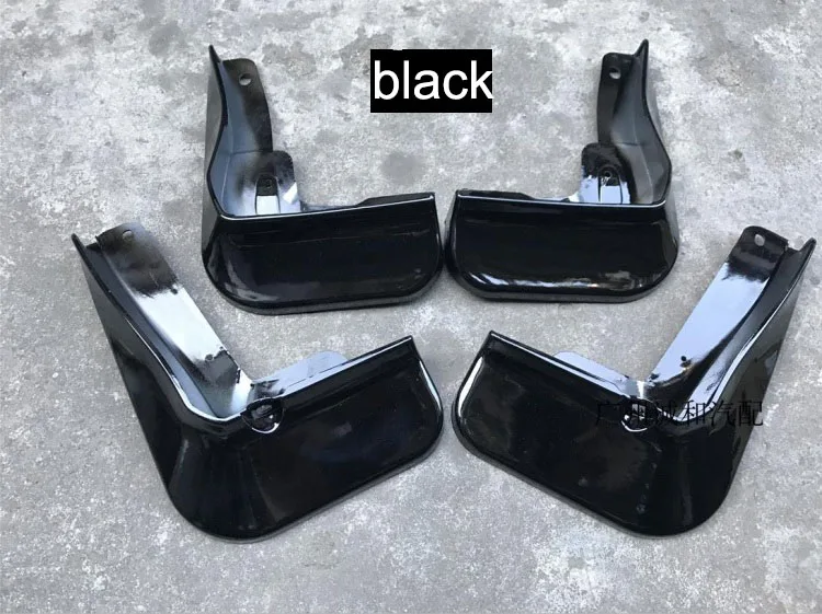 black color Lsrtw2017 автомобиль-Стайлинг инженер пластиковый автомобиль брызговики для toyota camry xv70 - Название цвета: black color