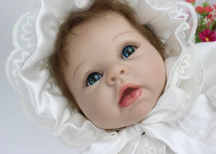 22 дюйма виниловая Реалистичная Кукла Adora Reborn из мягкого силикона кукла принцессы