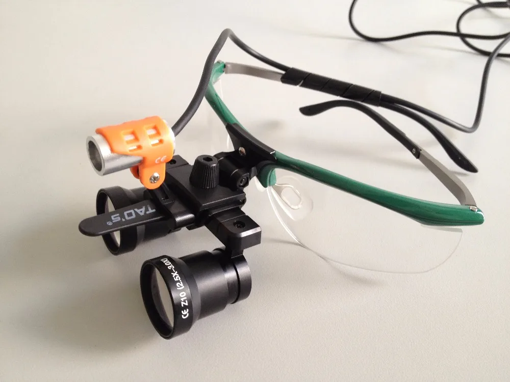 Бинокль 2 5x 3X с регулируемым увеличением|loupe with led|surgical loupesdental surgical loupes |