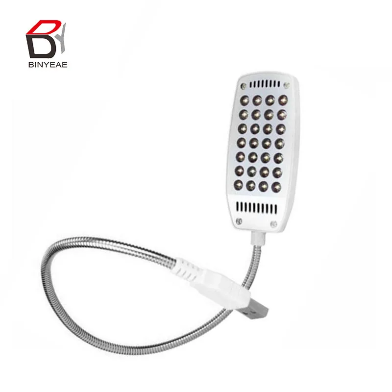 USB светильник компьютерная лампа гибкая яркая мини 28 LED для ноутбука компьютера