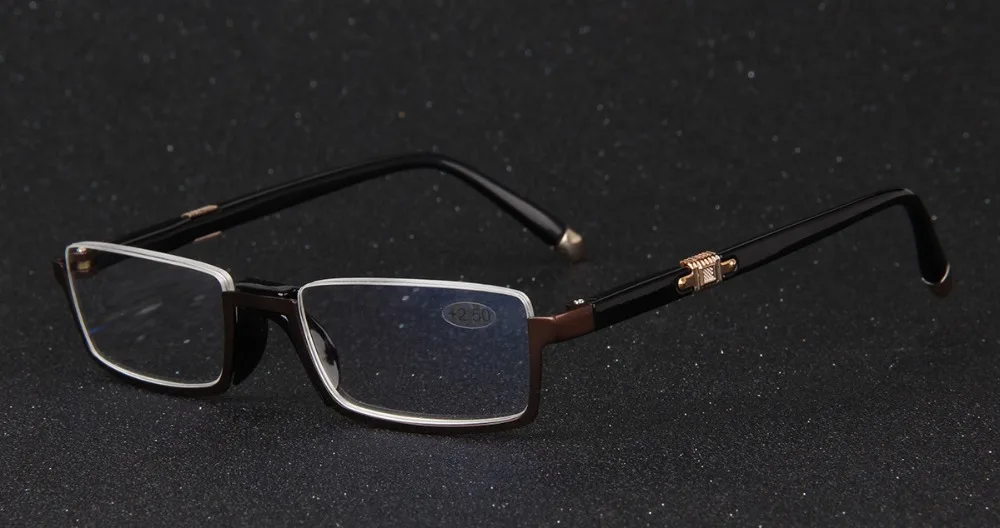 Мужские очки для чтения мужские дальнозоркости анти-синие полуоправы с защитой