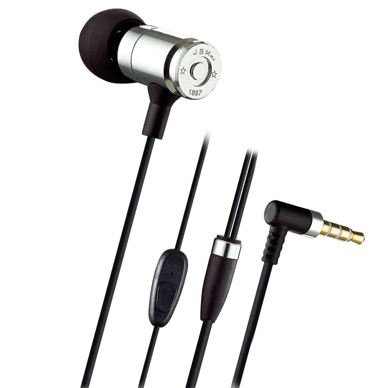 Original JBMmj 007 high quality metal earbuds bullet model music headset For iPhone Android xiaomi high-end smartphones | Электроника