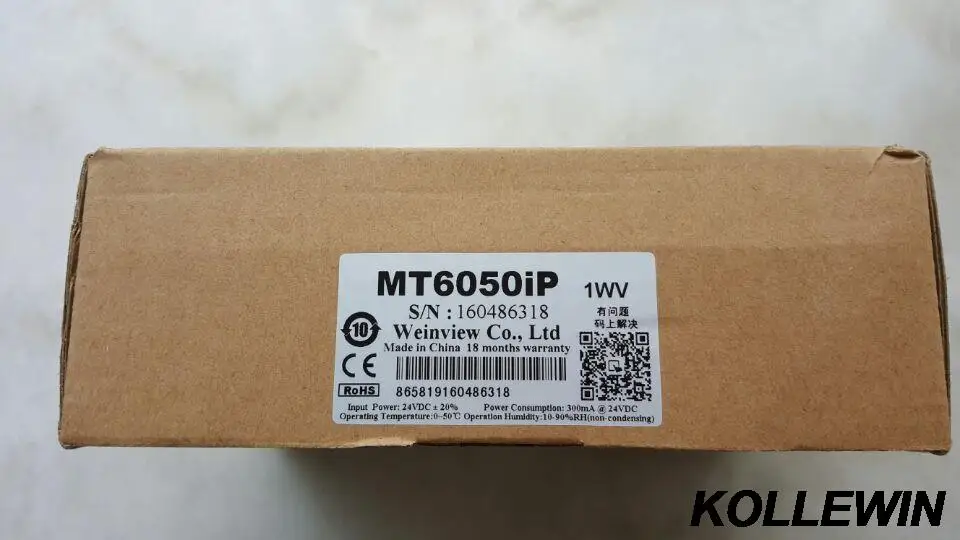 Оригинальный WEINVIEW Weintek HMI MT6050iP 1 шт. новая сенсорная панель с MT 6050iP экраном 4