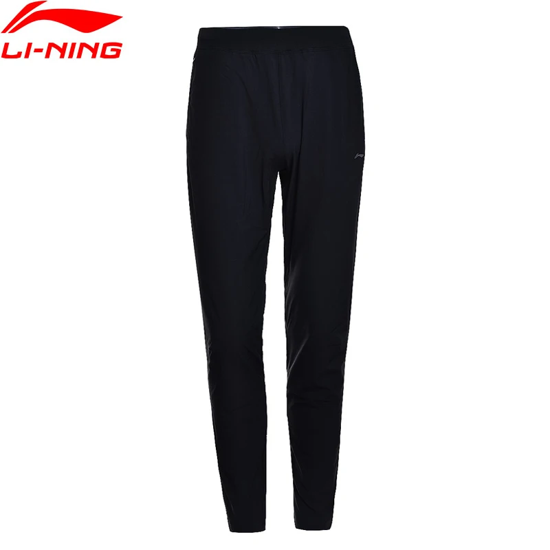 Женские брюки для бега Li Ning теплые удобные спортивные с подкладкой из ткани понги