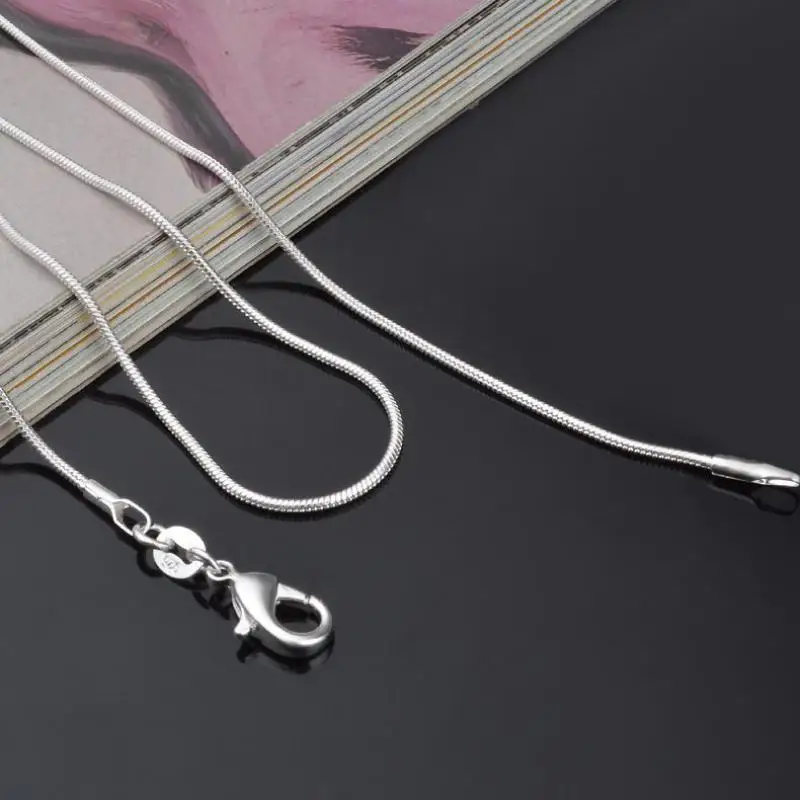 Женская цепь-чокер из стерлингового серебра пробы | Украшения и аксессуары