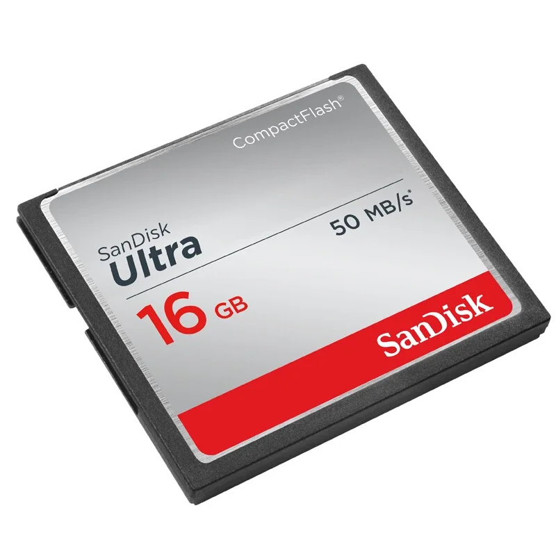 Оригинальная карта памяти SanDisk 16 ГБ CF подходит для ультракомпактной флеш карты 50