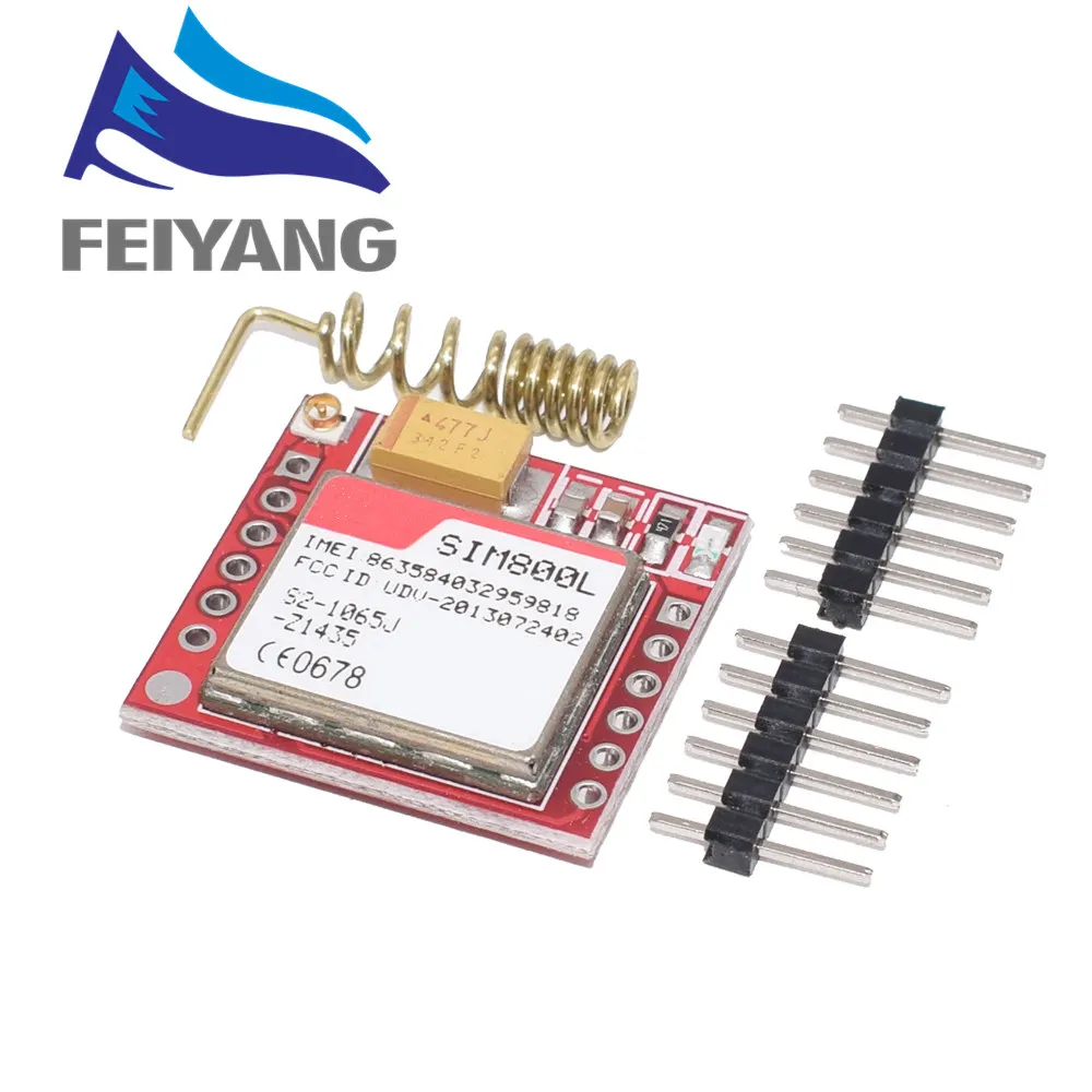 1 шт. маленький SIM800L GPRS GSM модуль карта MicroSIM Core BOard четырехдиапазонный ttl последовательный порт