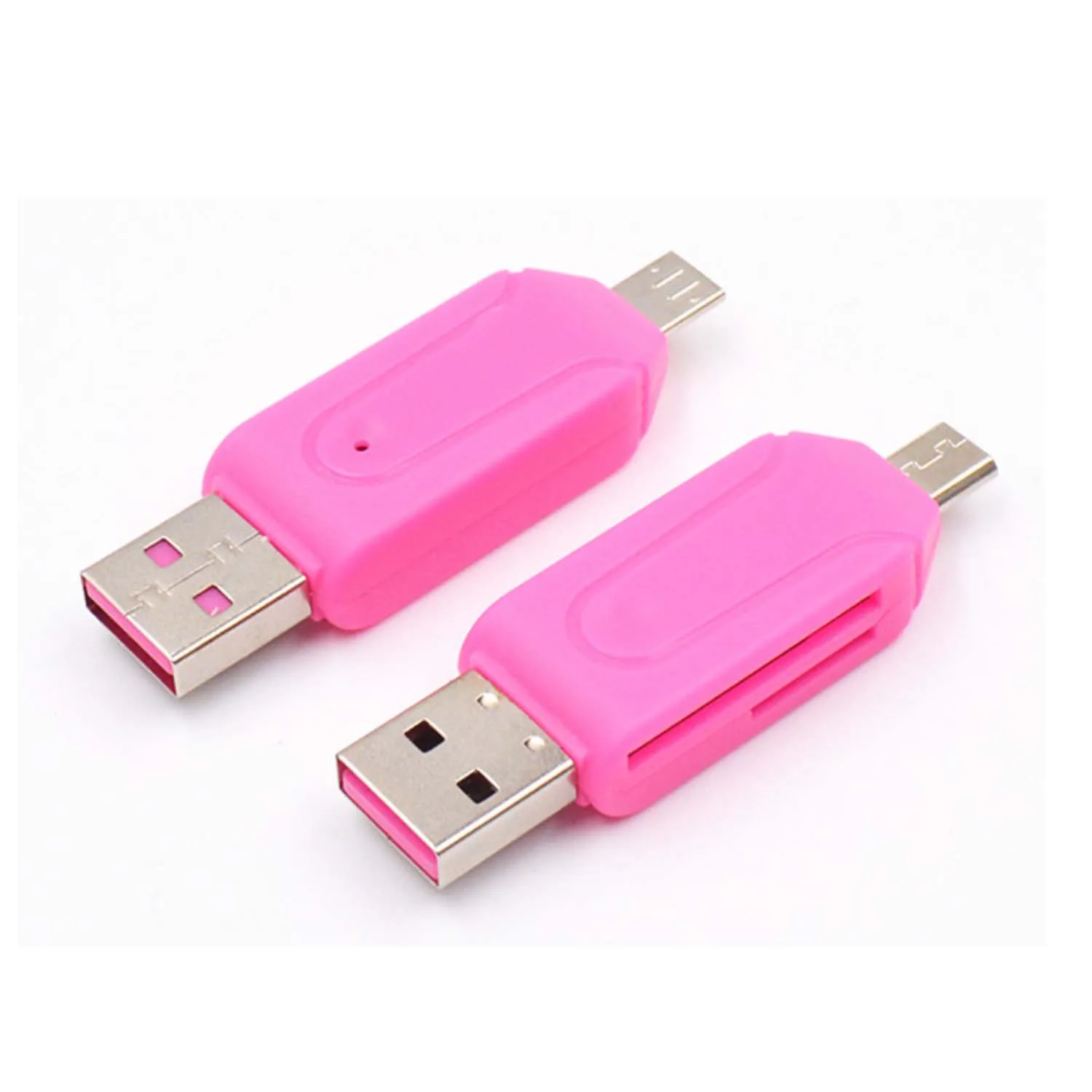 Micro USB 2 0 SD T-Flash MMC SDHC TF кардридер OTG адаптер для телефона ПК планшета | Электроника