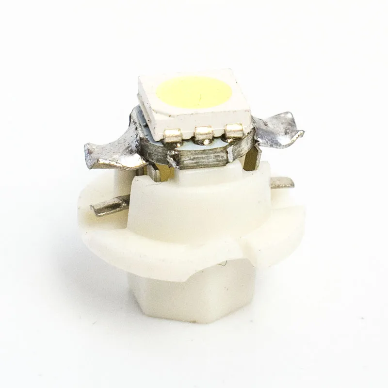 100 шт. T5 B8.4D светодиодный автомобильное освещение подсветка приборов Wedge Bulb t5 B8.4 5050
