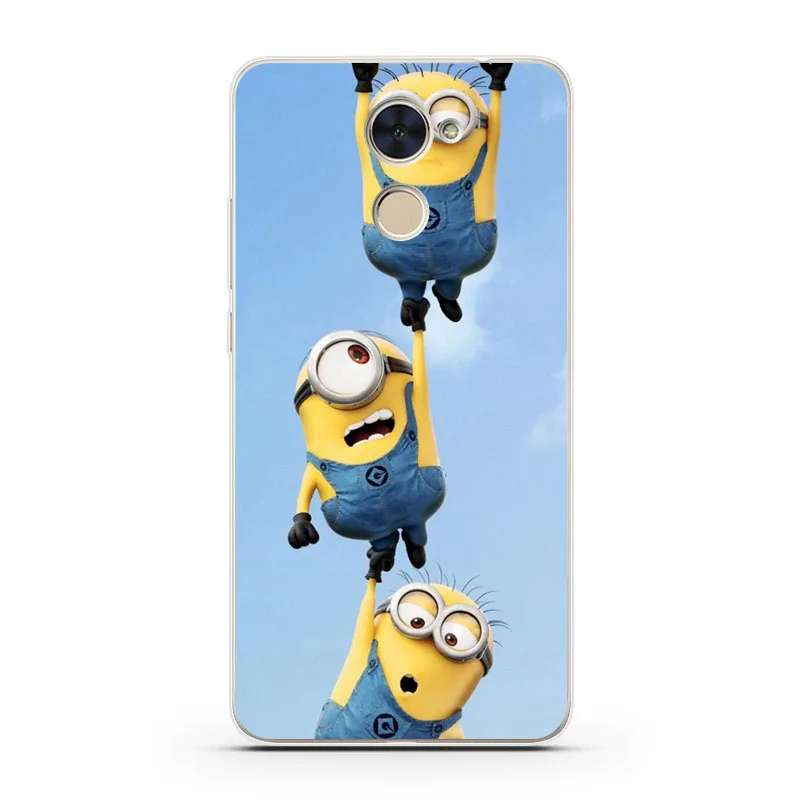 Huawei y7 Case Silicon beautiful Cartoon Animal Painting Soft TPU Back Cover for prime Phone fitted shell |
