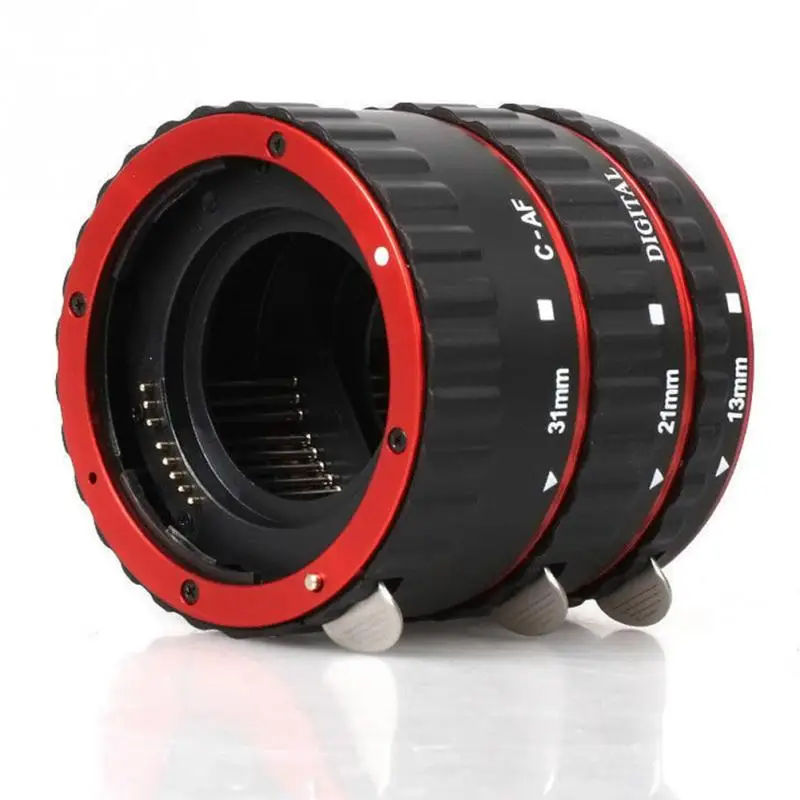 

Lens Adapter Mount Auto Focus AF Macro Extension Tube Ring for Canon EF-S Lens T5i T4i T3i T2i 100D 60D 70D 550D 600D 6D 7D lens