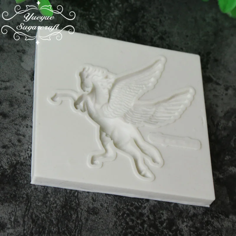 Yueyue Sugarcraft 1 шт. силиконовая форма в виде лошади для помадки инструменты украшения