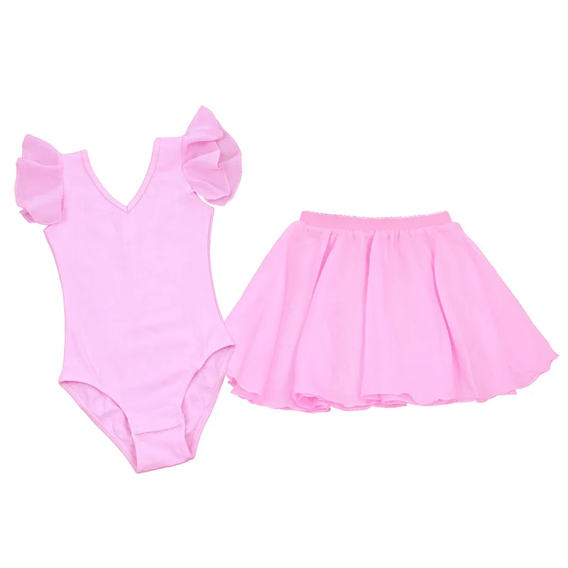 Фото Girl and adult Joint ballet Dance Exercise leotard skirt Children's V-collar Chiffon flutter Sleeve Clothes costume JQ-295 Girl and adult Joint ballet Dance Exercise leotard skirt Children's V-collar Chiffon flutter Sleeve Clothes costume JQ-295
