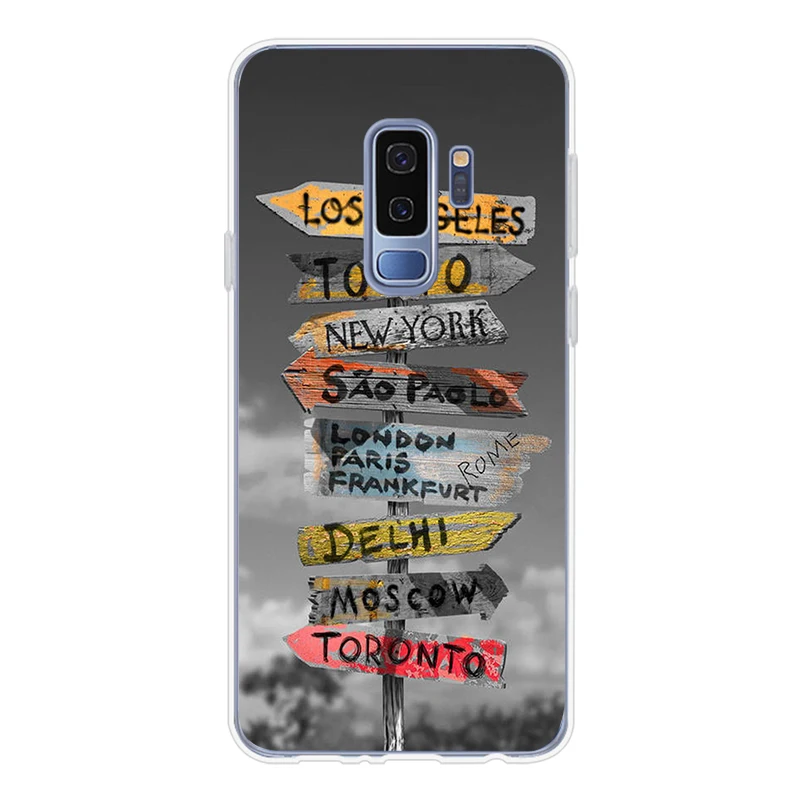 Чехол для телефона ciciber для samsung Galaxy S10 S10+ S10e S10 Lite, мягкий ТПУ чехол для samsung S9 S8 S7 S6 S5 Edge Plus S9+ карта мира - Цвет: WM05744