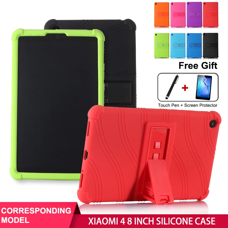 Силиконовый чехол SZOXBY для Xiaomi Mi 4 8 дюймов противоударный подставка планшетного
