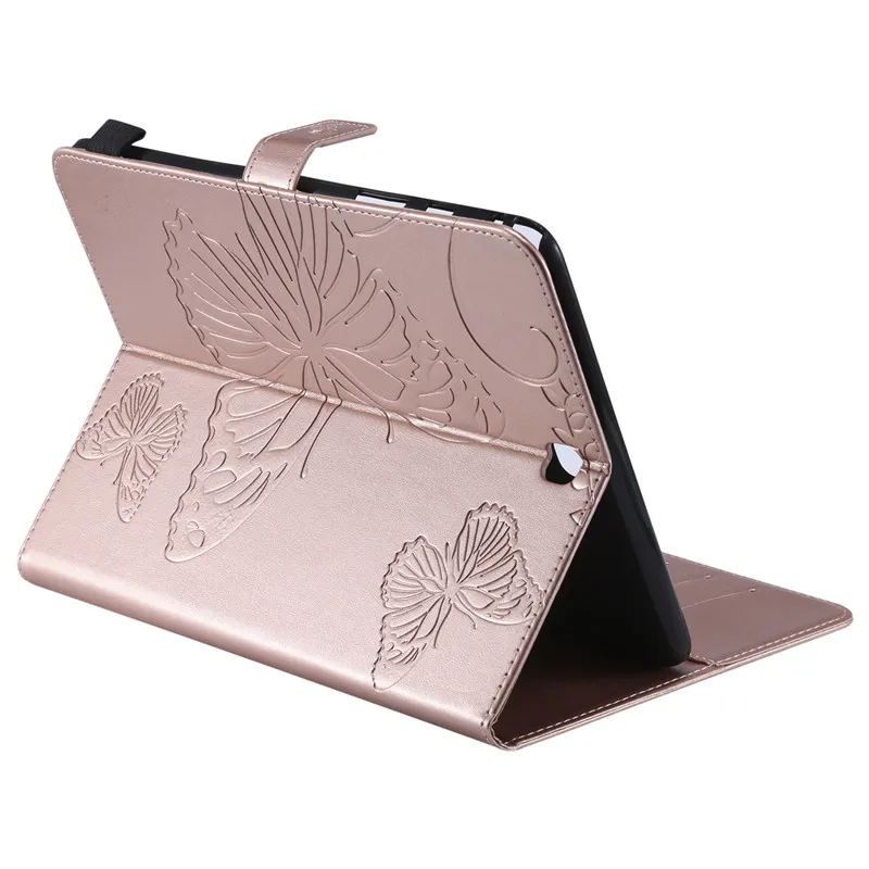 Wekays для samsung Tab A 9,7 T550 мультфильм бабочка кожаный чехол Funda для samsung Galaxy Tab A 9," T550 T555 чехол для планшета