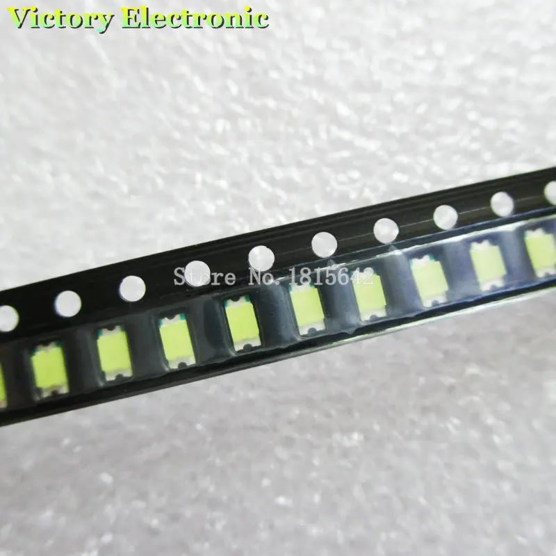 200 шт./лот 1206 Белый SMD СВЕТОДИОДНЫЙ диодный свет 3216 диоды супер яркий светодиод 3 2*1