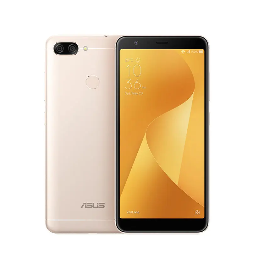 gold Мобильный телефон Asus Zenfone Max Plus(M1) 5,7 дюймов, 18:9 FHD+ 4 ГБ, 64 Гб ПЗУ, восьмиядерный смартфон MT6750T, 4130 мАч, OTG, Android - Color: gold