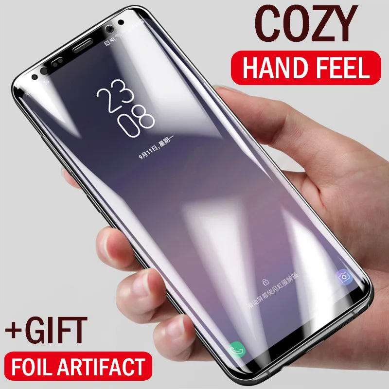 CJY полное покрытие мягкая Гидрогелевая пленка для samsung Galaxy S9 S8 Plus Note 8 Защитная пленка для экрана для samsung S6 S7 Edge
