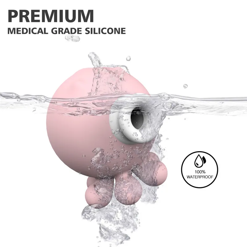 Силиконовый вибратор с 9 скоростями вибрирующий массажер Octopus секс-игрушка для