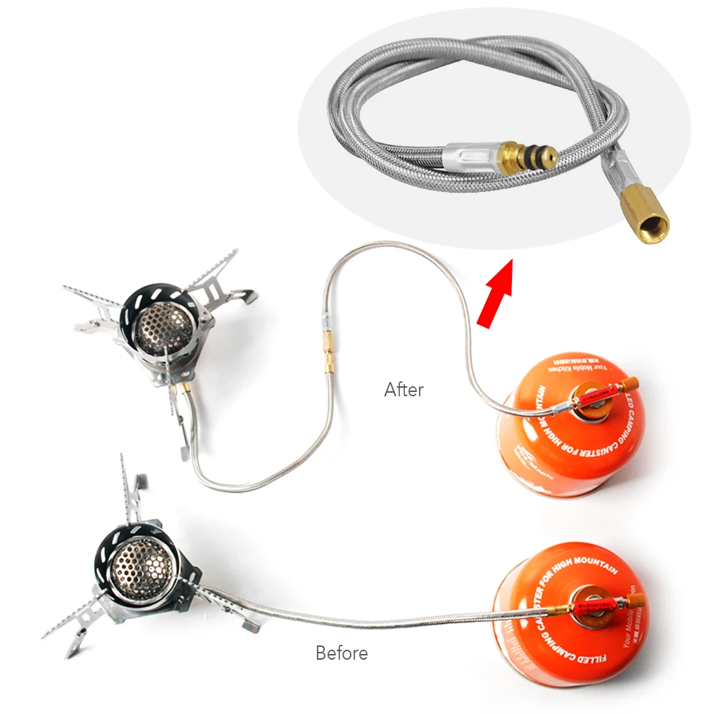 44 см газовый адаптер удлинитель труба шланг газовой плиты BRS 17F Открытый Кемпинг