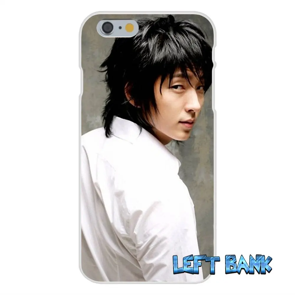 LEE JOON GI Мягкий Силиконовый ТПУ Прозрачный чехол для Samsung Galaxy Note 3 4 5 S4 S5 MINI S6 S7 edge|case