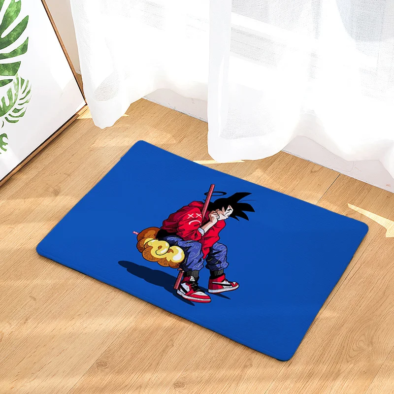 see chart IVYYE Dragon Ball индивидуальный коврик с рисунком из аниме украшения для дома ковры мультяшный коврик для спальни коврики для ванной плюшевые коврики коврик для двери Новинка - Цвет: see chart