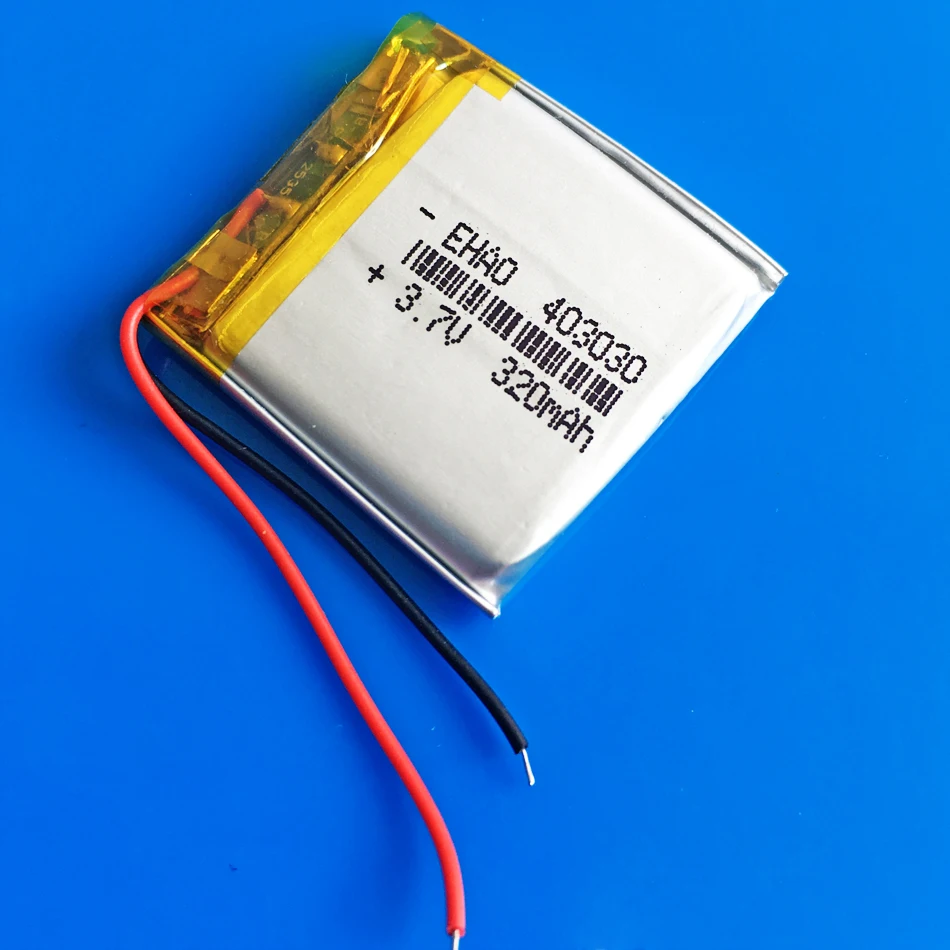 3 7 в 320 мАч 403030 литий полимерный литиевый аккумулятор для MP3 MP4 GPS DVD bluetooth рекордер