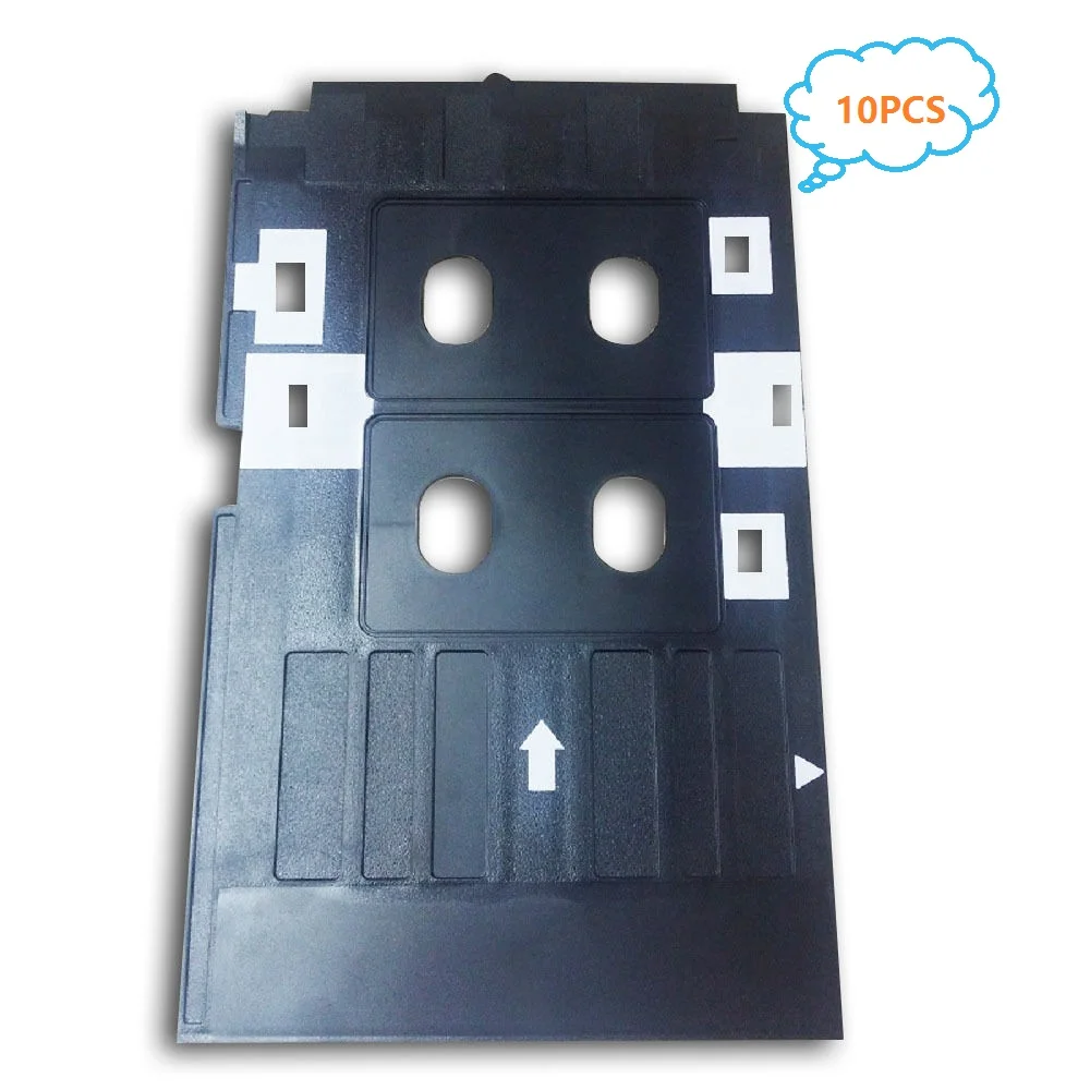 

INK WAY 10 pcs ID Card Tray for Epson R260 R265 R270 R280 R290 R380 R390 RX680 T50 T60 A50 P50 L800 L801 R330 etc.