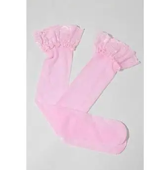 WA098 pink Nightclubs Pantyhose Sexy Stockings Stylist Fashion Ladies Womens Lace Top Stay Up Thigh High Stockings Over the Knee 15 Colors - Цвет: WA098 pink