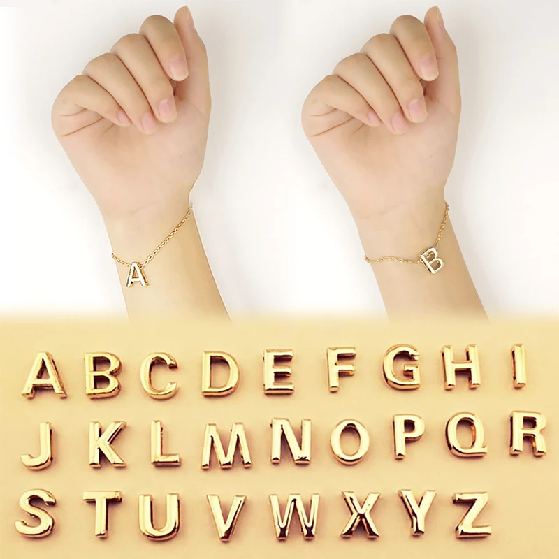LNRRABC модные браслеты с английскими буквами женские ювелирные изделия для дам