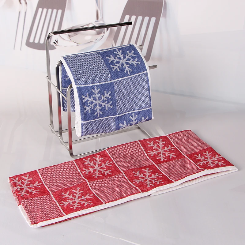 

3pc Qf206 Snowflake pure cotton handmade clean cloth soft Cloths Car Auto Wash Dry Clean Polish Cloth for Kitchen Dirt Cleaning