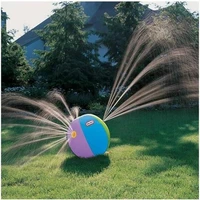 new 75cm inflatable spray water ball childrens sprinkle inflatable product ball play the lawn balls play toys ball for kids